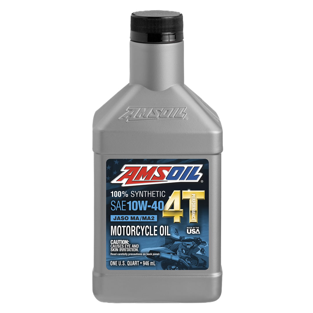 10W-40 100% Óleo Sintético 4T Performance 4-Stroke para Motos
