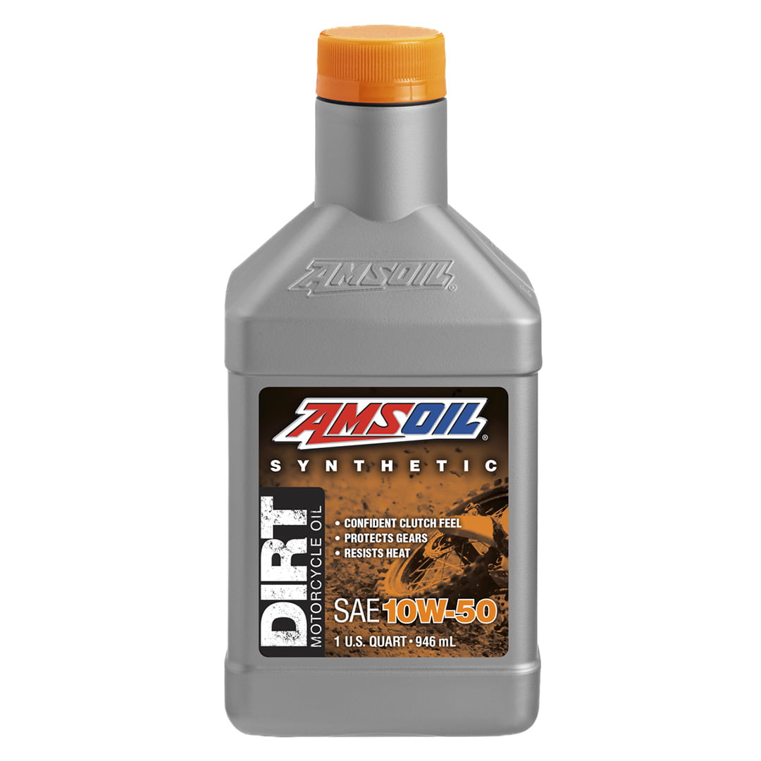 10W-50 Óleo Sintético para Motos de Todo-o-Terreno - Garrafa de 946 ml